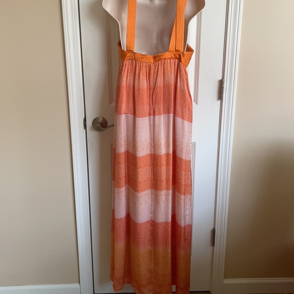 Max Studio/LEON MAX Limited edition silk dress sz0 - Picture 5 of 8